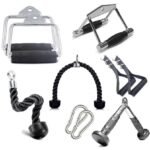 Gym Cable Machine Attachments Set